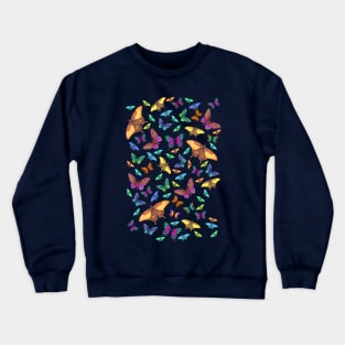 Butterfly Midnight Crewneck Sweatshirt